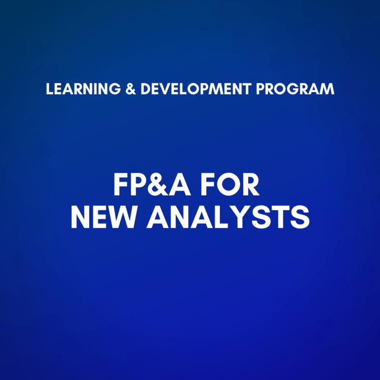 FP&A For New Analysts